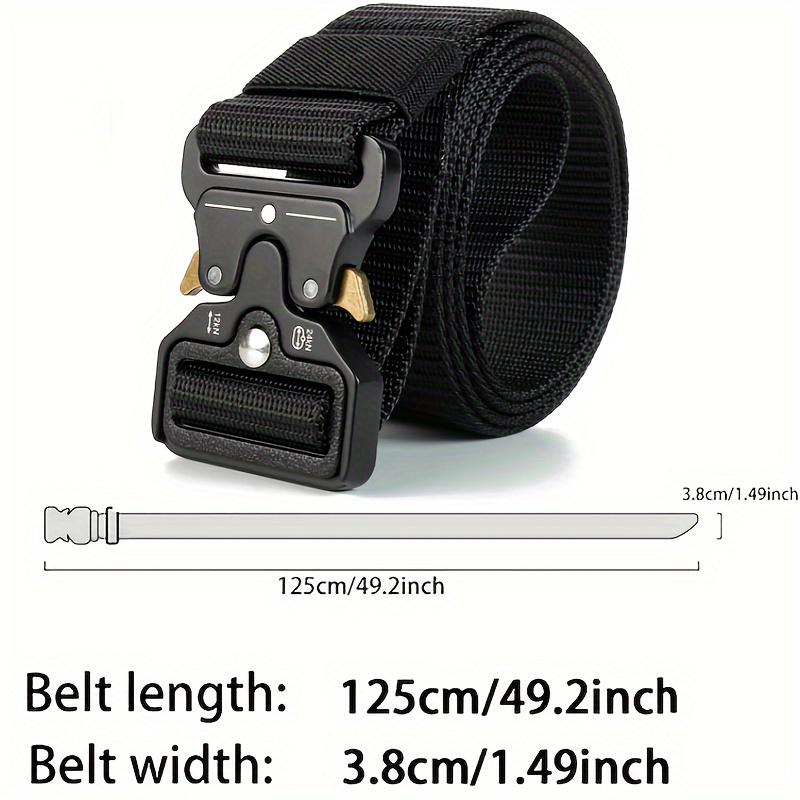 Multifunctional Quick Release Plastic Buckle Golf Belt